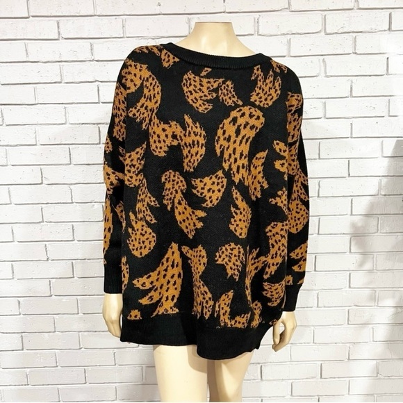 FARM Rio Sweaters - Farm Rio Women’s Black Bananica Sweater